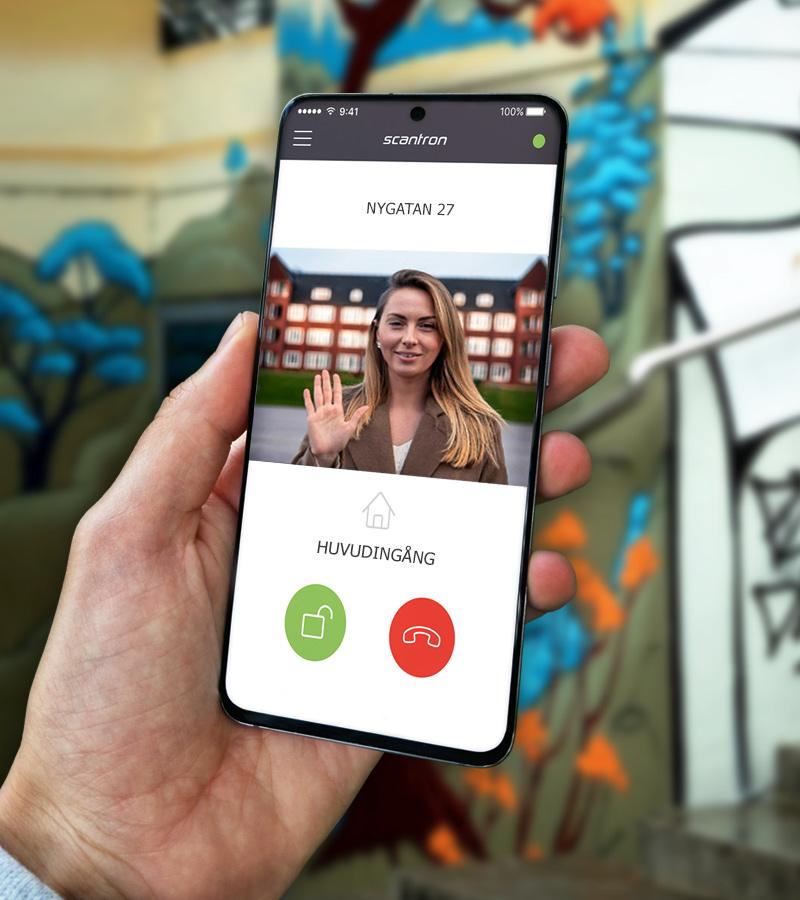 Scantron MultiApp för porttelefoni och passage